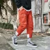 Mùa thu mỏng mặc quần yếm nam cộng với phân bón XL chất béo lỏng Harlan phiên bản Hàn Quốc của xu hướng quần chín quần jean nam đẹp Quần Harem