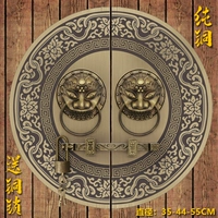 Китайская антикварная дверь тянет замок ротора зверя