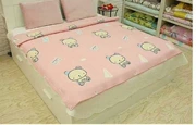 Giá trị bông phong cách Hàn Quốc twill rửa bí mật chăn bông mùa hè trải giường ga trải giường nệm mùa hè mát mẻ giường