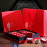 Чай улун Да Хун Пао в подарочной коробке, подарочная коробка, коричный улун, чай рассыпной, чай горный улун, весенний чай