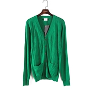 C series quầy đích thực của nam giới thời trang phong cách đô thị thanh niên phổ biến hoang dã dài tay đan cardigan 18338