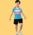đồ cho bé gái Quần áo cầu lông trẻ em mùa hè mới phù hợp với ngắn tay thoáng khí khô nhanh quần áo bóng bàn học sinh nhóm mua đào tạo thi đấu quần áo thể thao trẻ em Quần áo ngoài trời cho trẻ em