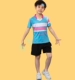 đồ cho bé gái Quần áo cầu lông trẻ em mùa hè mới phù hợp với ngắn tay thoáng khí khô nhanh quần áo bóng bàn học sinh nhóm mua đào tạo thi đấu quần áo thể thao trẻ em