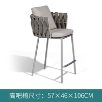 Стул D -типа [2..0 алюминиевая трубка+теслиновая лямотка]