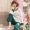 Bộ đồ ngủ bằng vải cotton cho nữ mùa thu dài tay hai mảnh ngọt ngào nữ nhỏ xinh xắn phiên bản Hàn Quốc cộng với chất béo cỡ lớn phục vụ tại nhà đồ bộ quần ống rộng mặc nhà