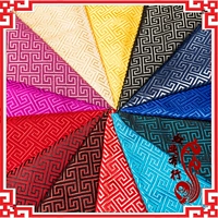 Vạn Lý Trường Thành lụa gấm lưới vải Antique Trung Quốc sườn xám váy lụa vải quần áo vải diy không phai - Vải vải tự làm vải may quần âu