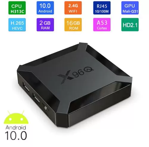 2G Android 10 Quad -core HD 4K Wi -Fi