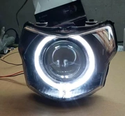 Xinfuxi EFI đèn pha lắp ráp đèn pha thiên thần mắt quỷ sửa đổi đèn pha xenon đèn - Đèn HID xe máy