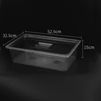 1/1 часть номеровной коробки (плоская крышка*15 высотой)