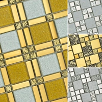 Стеклянная мозаика Фоновая настенная плитка телевизионная гостиная ktv storefront bar