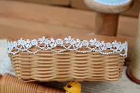 D Широкая белая ширина 1,7 см 2,6 юаня 1 метра
