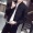 Áo khoác đẹp trai đẹp trai áo khoác màu đen Hàn Quốc phiên bản của xu hướng áo len 2018 mùa xuân phần mỏng áo khoác thanh niên Harajuku thủy triều quần áo