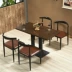 Mala Tang ăn phở văn phòng nhà một bàn bốn ghế phòng trà ngoài trời nhỏ tròn khu vực nghỉ ngơi kết hợp nội thất ăn uống - FnB Furniture chân bàn sắt	 FnB Furniture