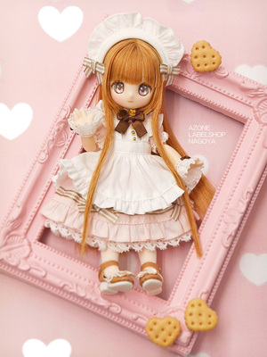 taobao agent [Spot free of charge] AZONE 12 points BJD doll candy cup clothes -candy maid