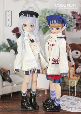 taobao agent [CodeNoir] Spot free shipping 4 points MSD MDD BJD doll clothes -puppy set