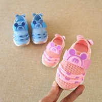 Летние детские спортивные сандалии для мальчиков, дышащая детская обувь для раннего возраста, 1-2-3 лет