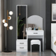 tủ gương treo tường Bàn trang điểm phòng ngủ bàn trang điểm tối giản hiện đại bàn tủ lưu trữ một căn hộ nhỏ gương soi toàn thân kinh tế gương soi toàn thân tủ gương inox tủ gương đẹp