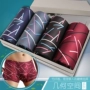 Sợi tre 4 tải đồ lót nam kích thước lớn boyshort U lồi eo giữa thoáng khí bốn điểm quần short sợi tre quần lót calvin klein nữ chính hãng