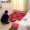 phòng ngủ phòng bên cạnh giường đầy đủ các cửa hàng và đáng yêu thảm khảm hộp cửa hàng đầy bọt ròng thảm da lộn màu đỏ được sắp xếp trong cùng một đoạn - Thảm