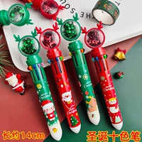 Рождество десять цветных ручков 9 сделает