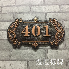 Декорации на дверь Европейский старинные виллы,