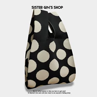 Черная базовая белая волна точка