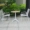 Bàn ghế gỗ ngoài trời chống ăn mòn Hợp kim nhôm rắn gỗ thường di động bàn tròn Ban công sân vườn đồ gỗ tếch năm mảnh - Bàn ghế ngoài trời / sân