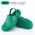 Doctor operating room hole-in-the-wall slippers hospital laboratory intensive care unit nurses men and women waterproof protective toe-toe non-slip shoes 