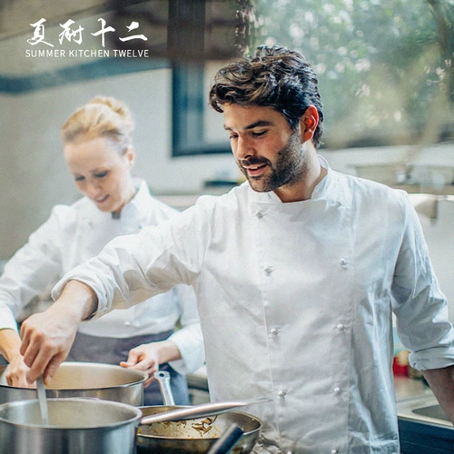 Комбинезон, хлопковый лонгслив для работы, китайский стиль, короткий рукав