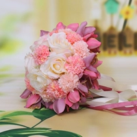 Европейская и американская фиолетовая порошковая рука