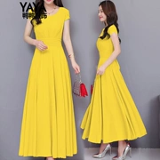 Yi người hát đầm đầm nữ Dabei Fan (yaya) 2019 mới đầm đầm voan lớn nữ mùa xuân - Quần áo ngoài trời