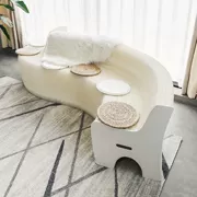 Mười tám giấy gác hình biến dạng cơ quan sofa kraft ghế gấp cá tính thiết kế nội thất sáng tạo - Đồ nội thất thiết kế
