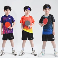 Детская форма для настольного тенниса, летний спортивный комплект для тренировок, короткий рукав, сделано на заказ
