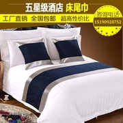 Đặc trưng mới năm-sao bộ đồ giường cao cấp khách sạn khách sạn giường khăn giường cờ giường đuôi pad giường bìa bảng cờ