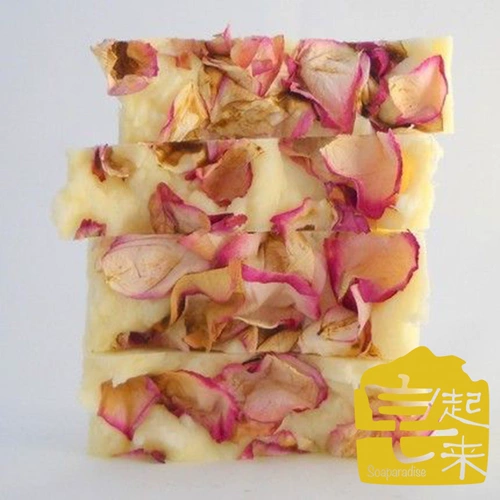 Мыло ручной работы с розой в составе, набор материалов, натуральный комплект для умывания, «сделай сам»