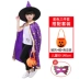 Halloween Quần Áo Trẻ Em Nam Hiệu Suất Mẫu Giáo Trang Phục Khu Vực Chất Liệu Phù Thủy Áo Choàng Nhà Ảo Thuật Cô Gái Áo Choàng 