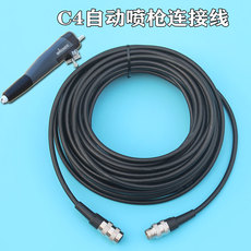 Оборудование для нанесения покрытия 瓦格纳c4静电喷枪枪线连接线八芯插头自动喷电源线粉末枪配件