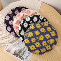 Японская сумка в форме цветка, брендовый берет, летняя шапка, с вышивкой, в корейском стиле, популярно в интернете