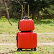 Vali màu đỏ của hồi môn cô dâu của hồi môn cưới hộp xe đẩy hành lý caster vali 24 inch 20 nữ