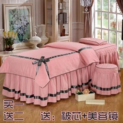 Massage gia đình của khăn trải giường lanh bốn tất cả-bông dành riêng thẩm mỹ viện khăn trải giường massage Hàn Quốc khăn trải giường đặc biệt - Trang bị tấm