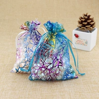 Праздничнная упаковка, ювелирное украшение, сумка, коралловый мешочек, подарок на день рождения