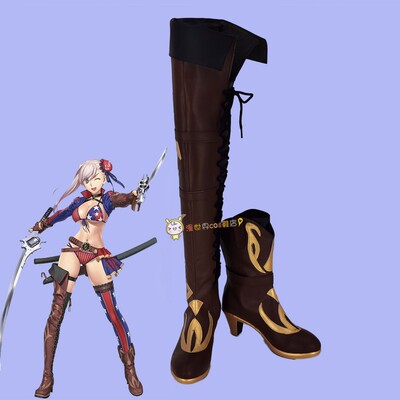 taobao agent FGO Miyamoto Musashi COS COS Shoes 28 Anime Game two -dimensional character COSPLAY performance shoes customization