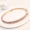 Xu hướng thời trang hoang dã Hoa hồng vàng đeo tay nữ khảm kim cương trang sức vòng tay quà tặng đơn giản Trang sức Hàn Quốc vòng đá thạch anh