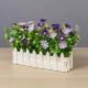 50 cm hàng rào ban công hoa nhân tạo trang trí hàng rào hoa giả mặt trời hoa cây xanh cửa hàng trang trí lớp học trang trí hoa hoa nhựa treo tường