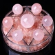 Pink Crystal Feng Shui Secret Model Model Edge 3 из 4 см