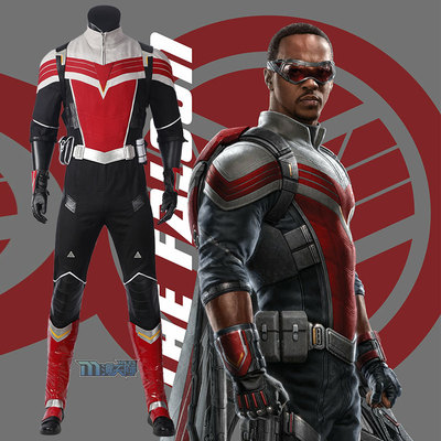 taobao agent Man Tianye Marvel Falcon and Winter Soldier COS clothing Falcon Sam Wilson COSPLAY clothing 4644