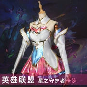 Mantianji lol Liên Minh Huyền Thoại Người Giám Hộ Ngôi Sao Kai'Sa cos trò chơi cosplay trang phục anime 4941