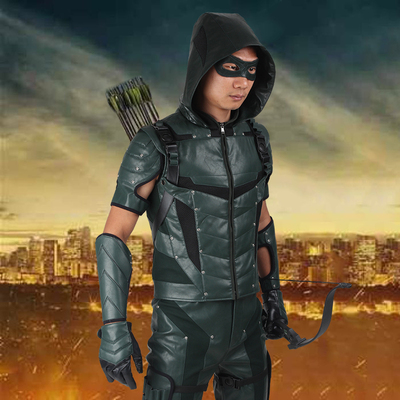 taobao agent Manles/Man Sky Green Arrow COS COS Clothing Season 4 Green Arrow Oliver COSPLAY clothing 3435