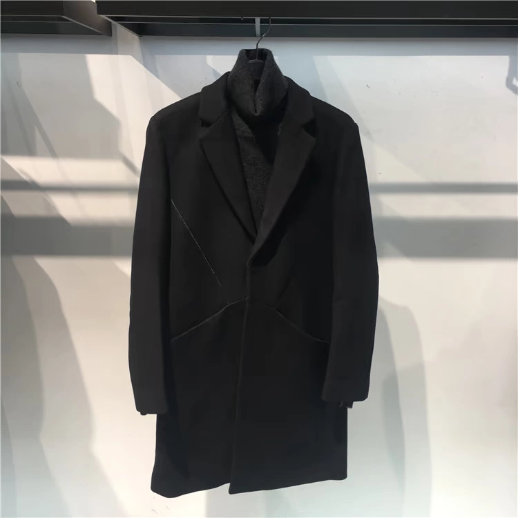 Birdie 808 2018 mùa đông màu đen thời trang áo khoác mỏng - Áo len
