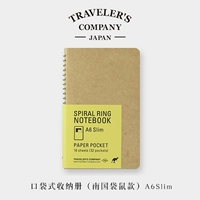 A6 Slim Pocket Heress Book South Guo Kangaroo
